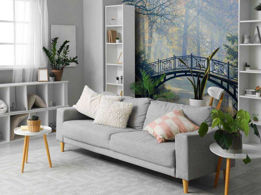 Old bridge in autumn