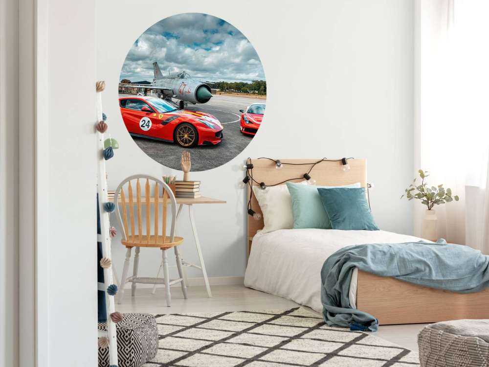 Exclusive Ferraris and Mig-21