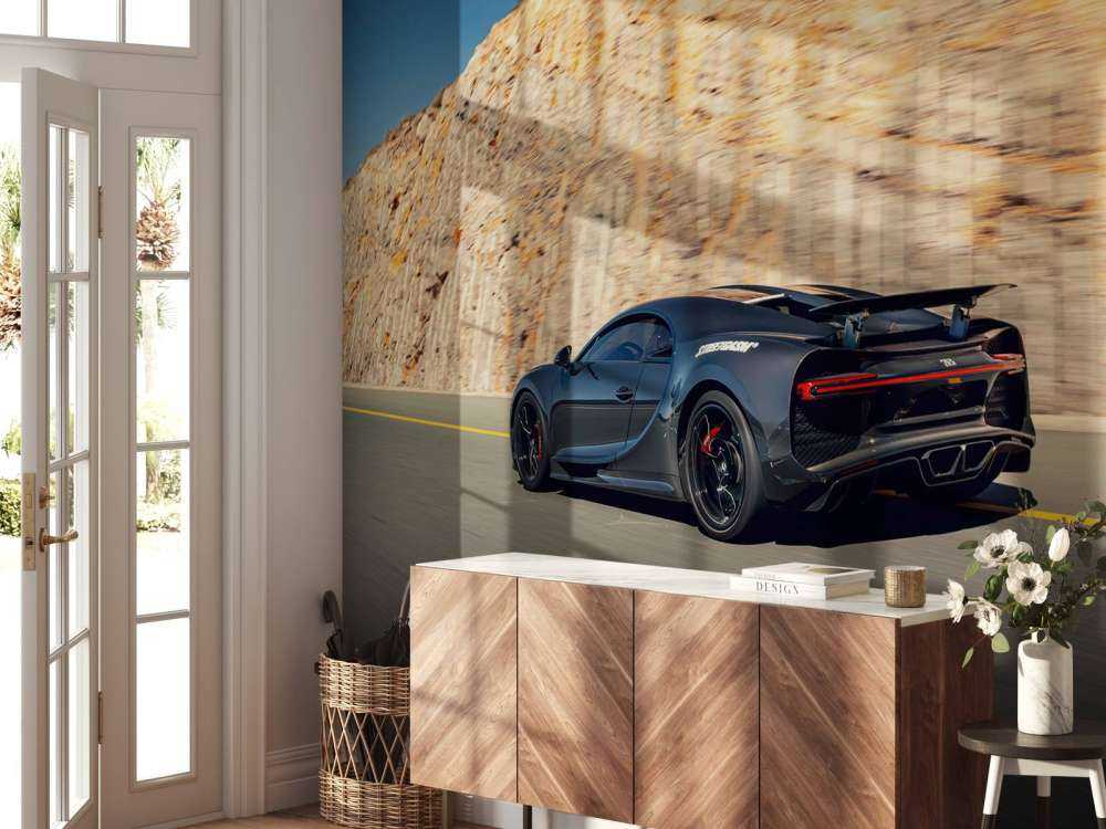 Bugatti Chiron Pur Sport in action