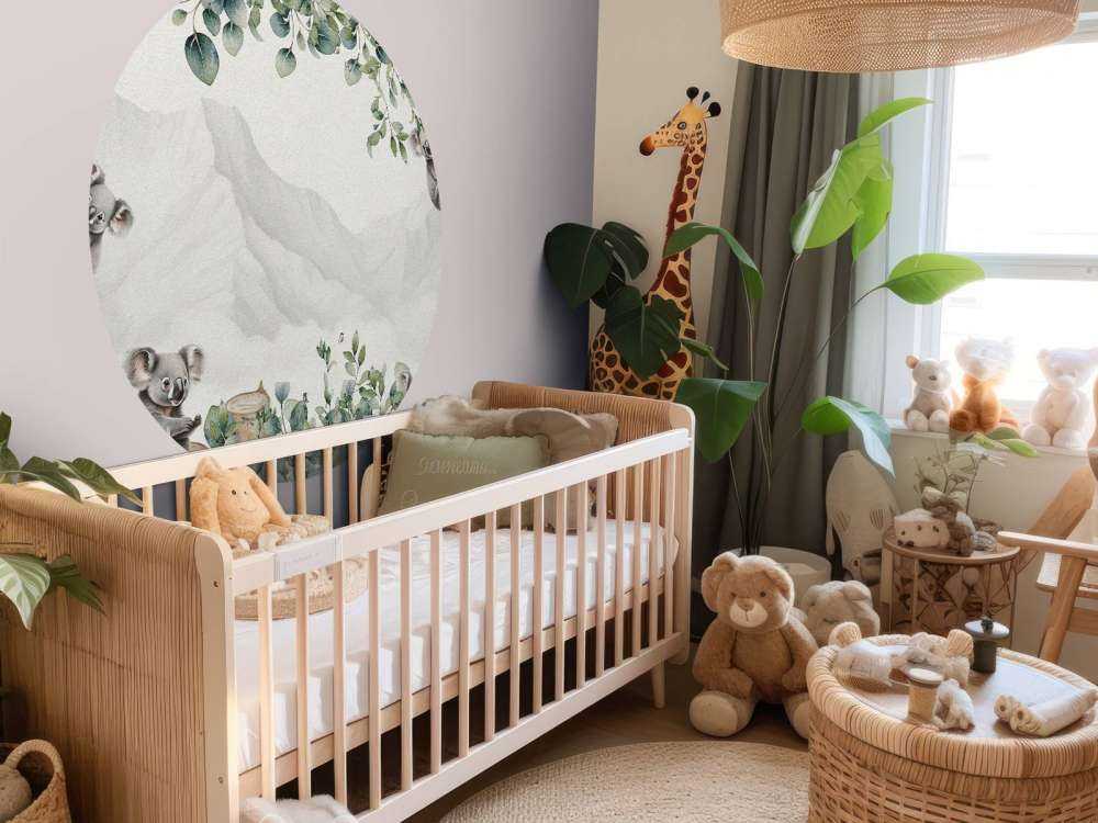 Koala landscape in color