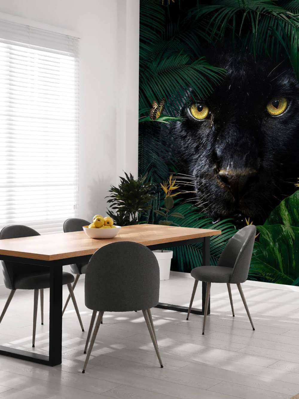 Jungle Panther Portrait