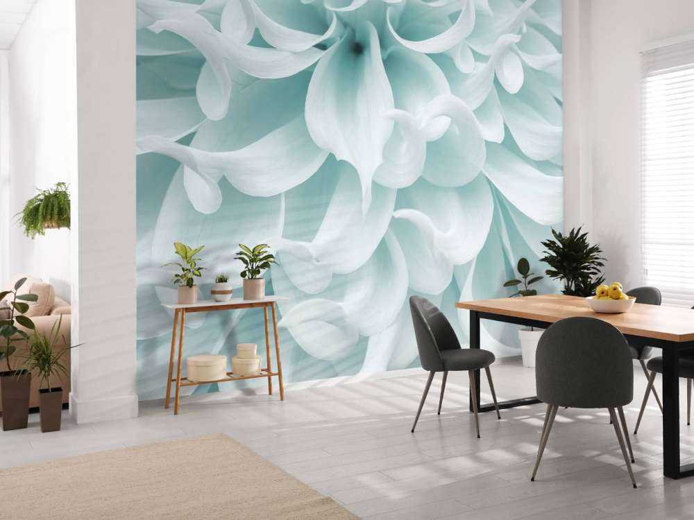 Light colored dahlia