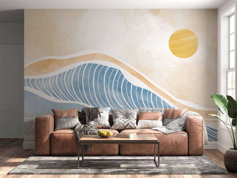 Blue waves for the sun