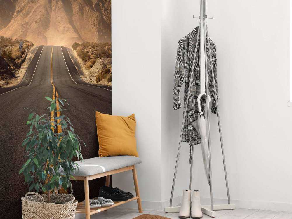 Way through the mountains