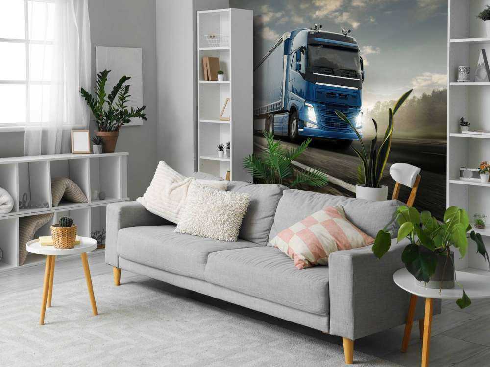 Photo wallpaper truck