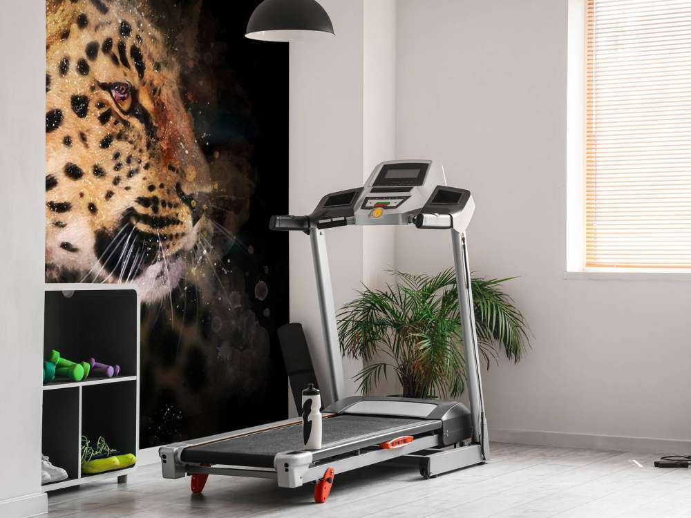 Painted leopard