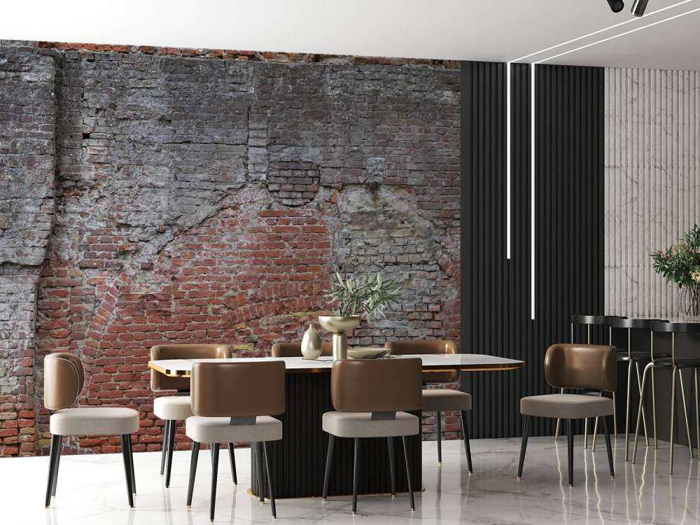 Old restored city wall