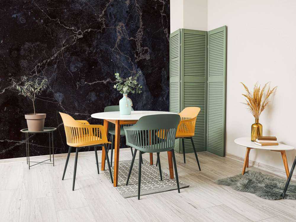 Dark marble