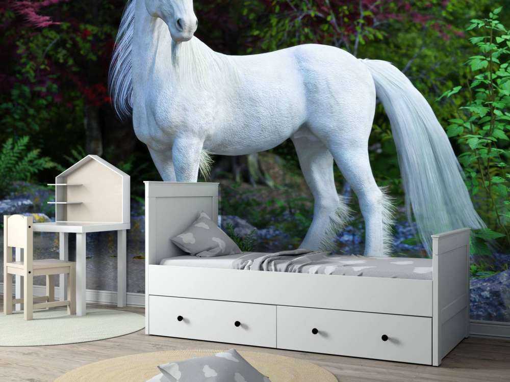 Unicorn in the river