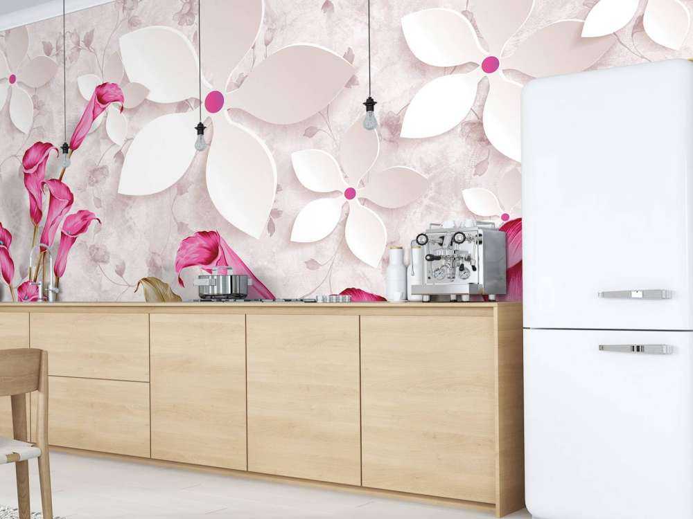 Pink White Flowers