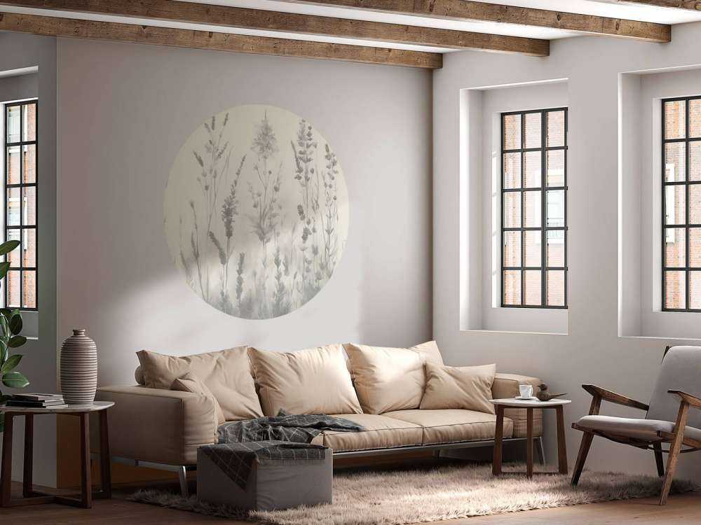 Lavender Glade Seamless Ivory White