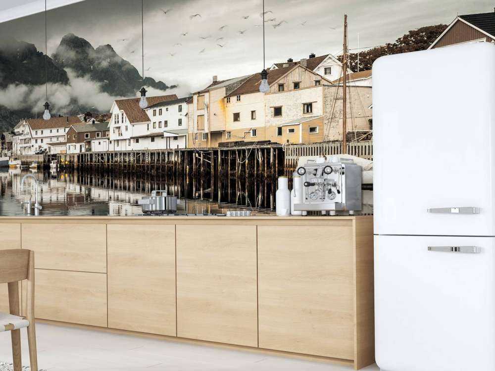 Fishing village on the Lofoten Islands