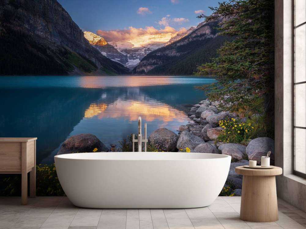 Golden Throne of Lake Louise