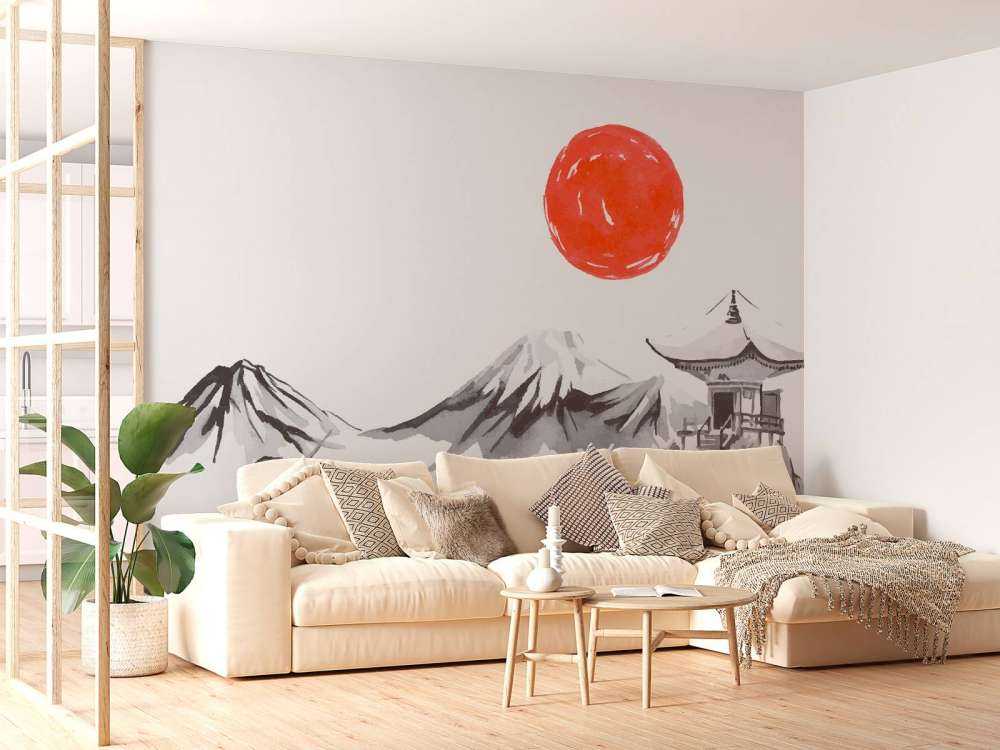 Japanse traditionele tekening