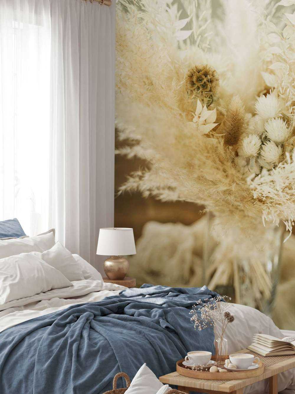 Close-up droogbloemen