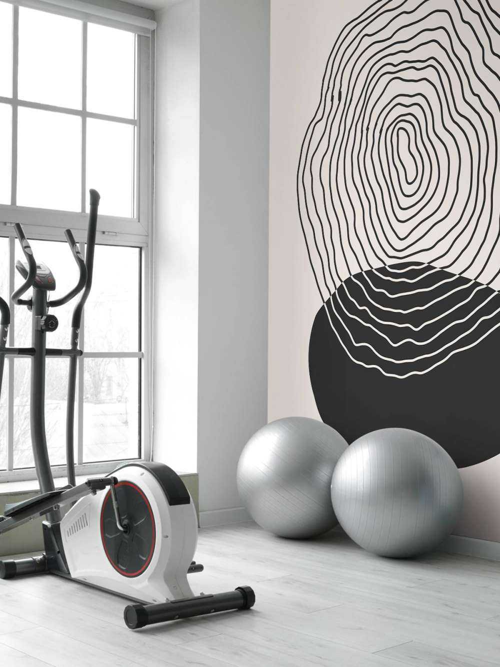 Ronde lijnen en cirkel