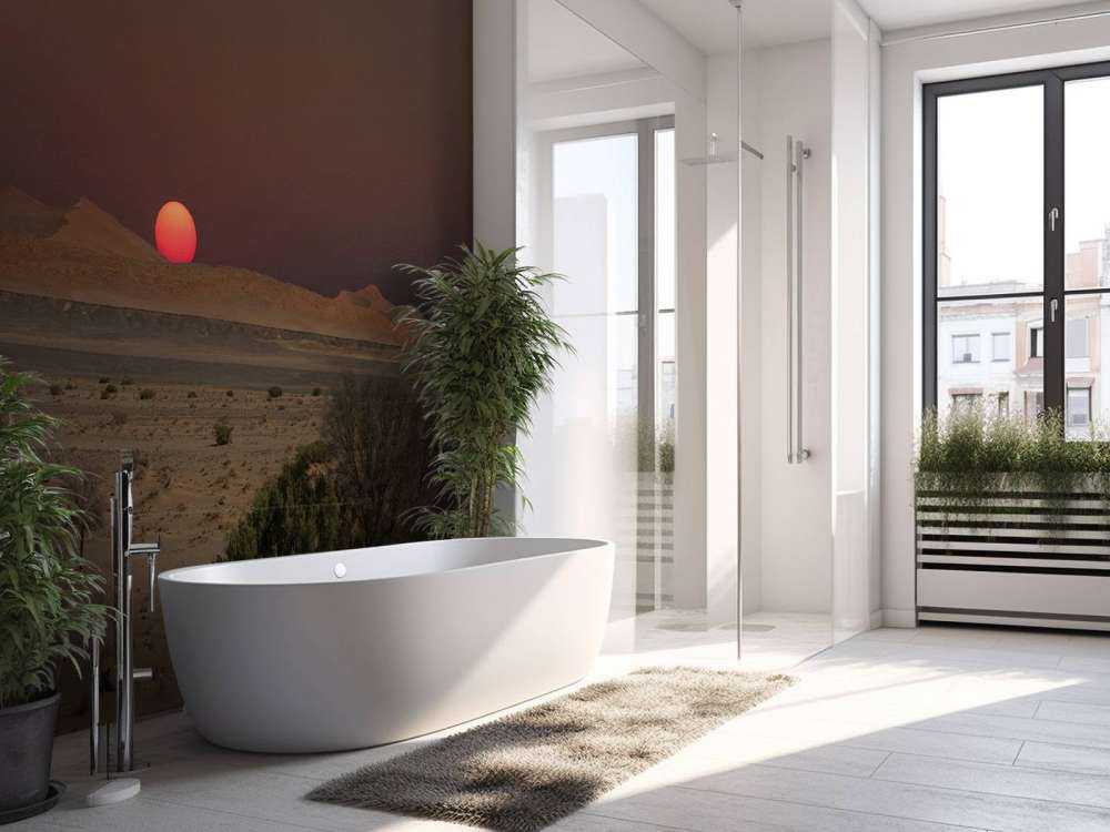 Donkere zonsondergang