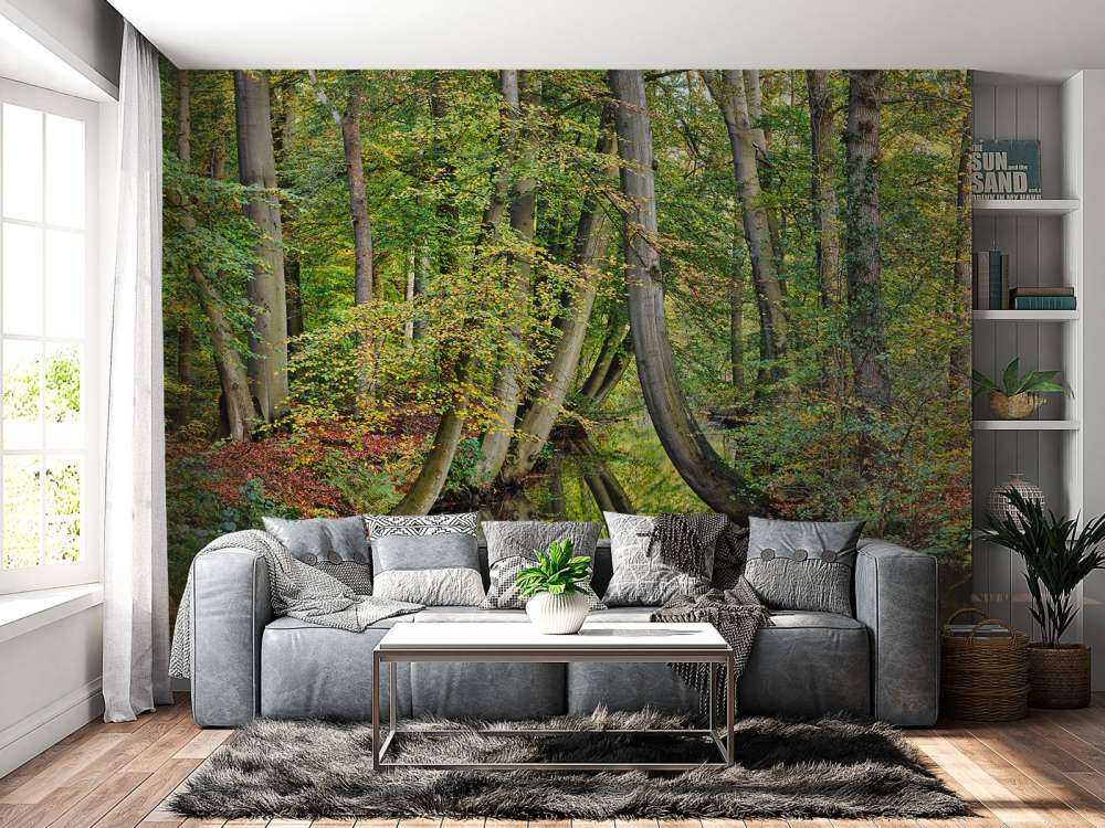 Reflection of bent trees