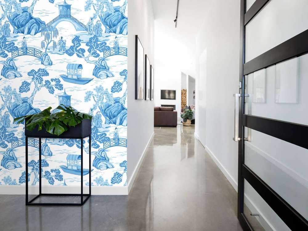 Chinese landschap patroon