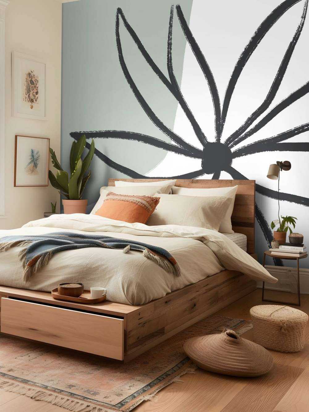 Flower Mint and Cream