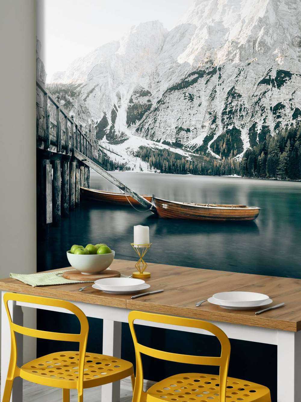 A frozen Lago di Braises