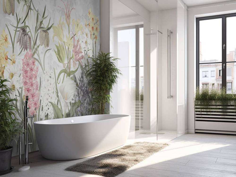 Spring Flowers - Subtle Lavender