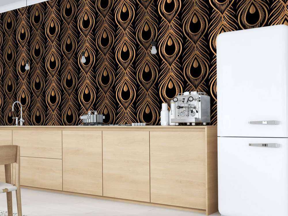 Golden Peacock Eye Symphony