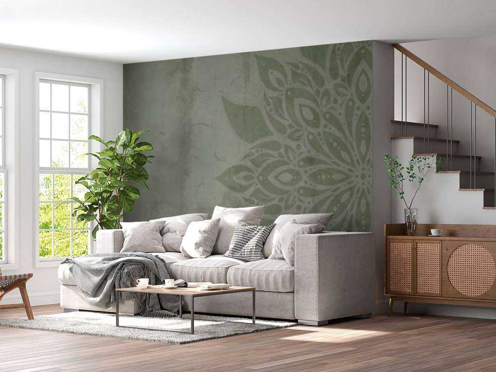 Green Rustic Mandala