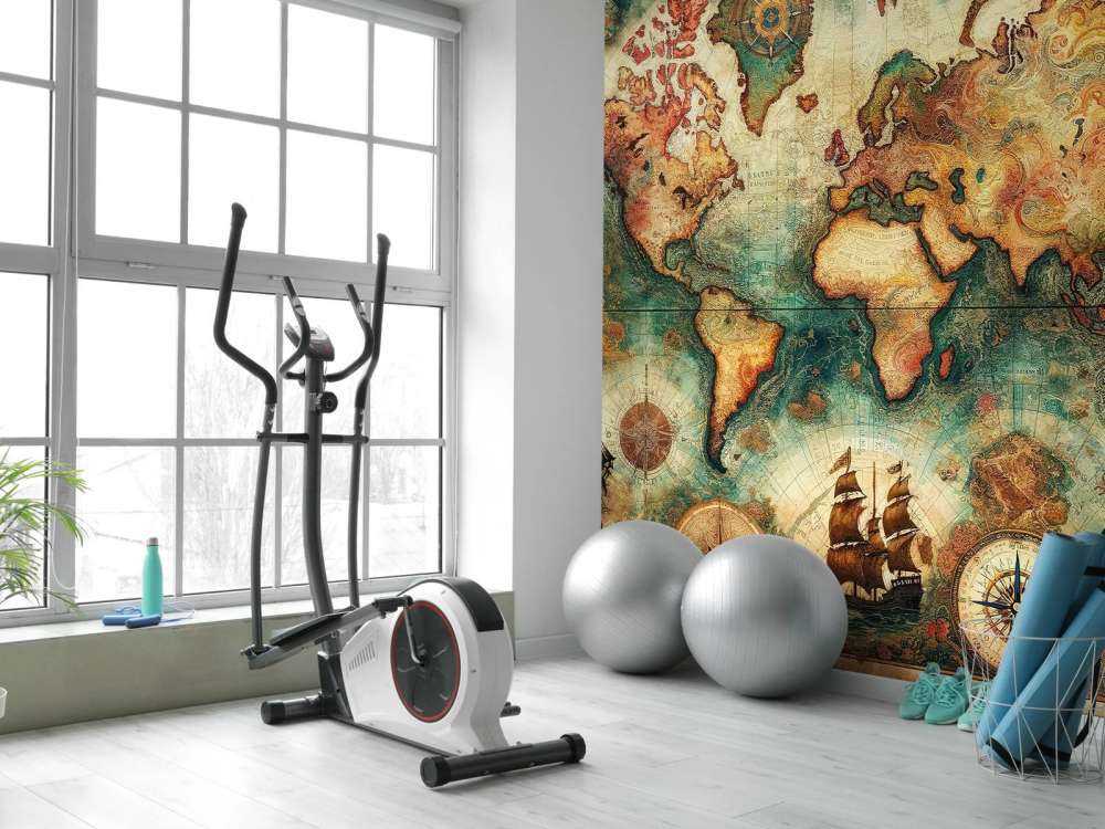 Vintage Historical World Map