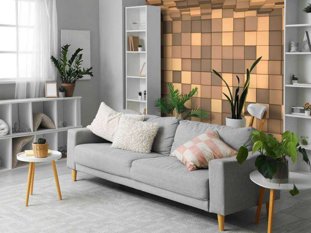 3D Minecraft landscape