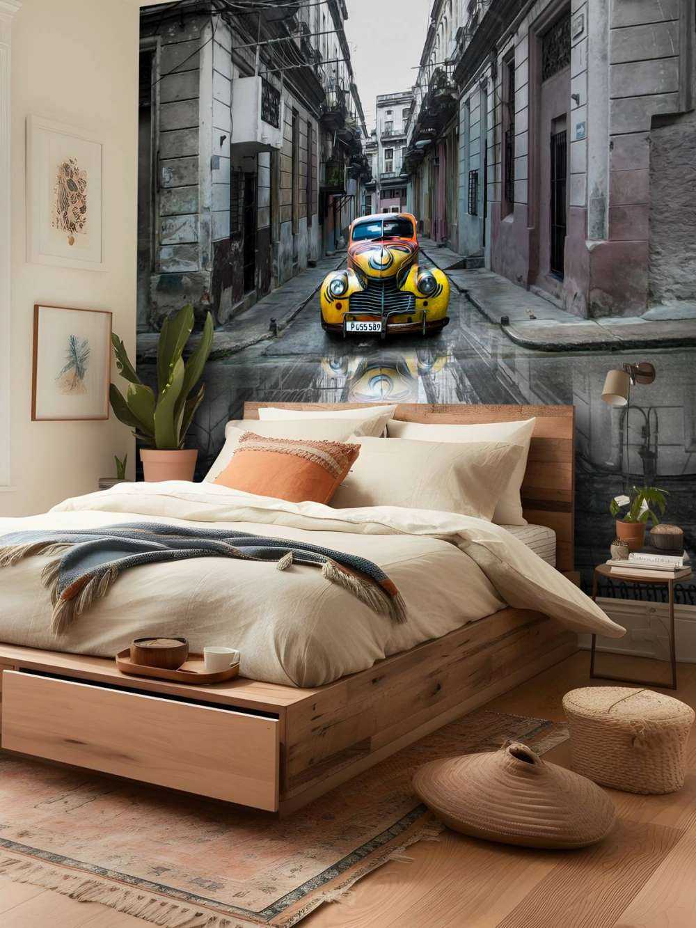 Classic old car in Havana, Cuba