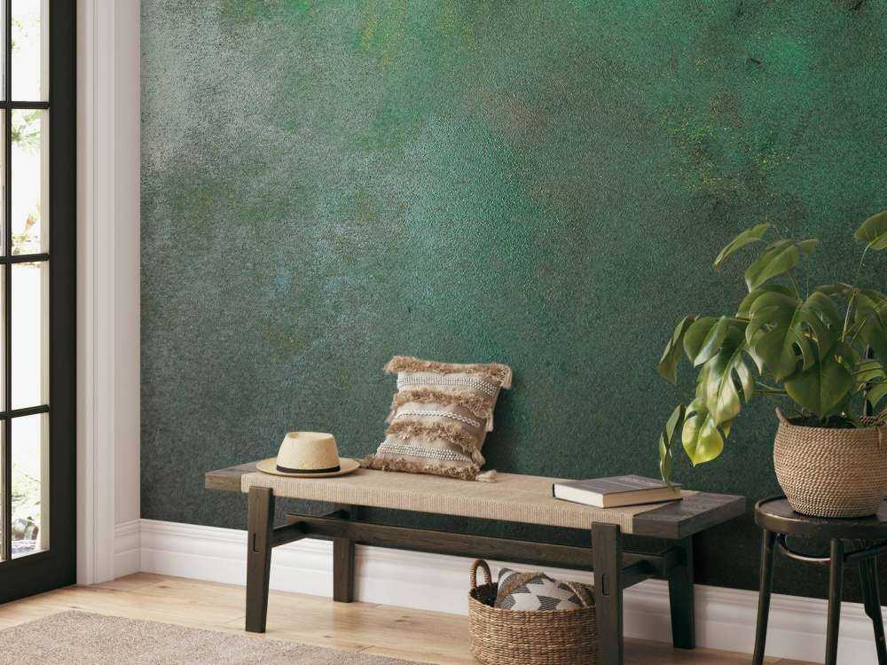 Steel with a green tone