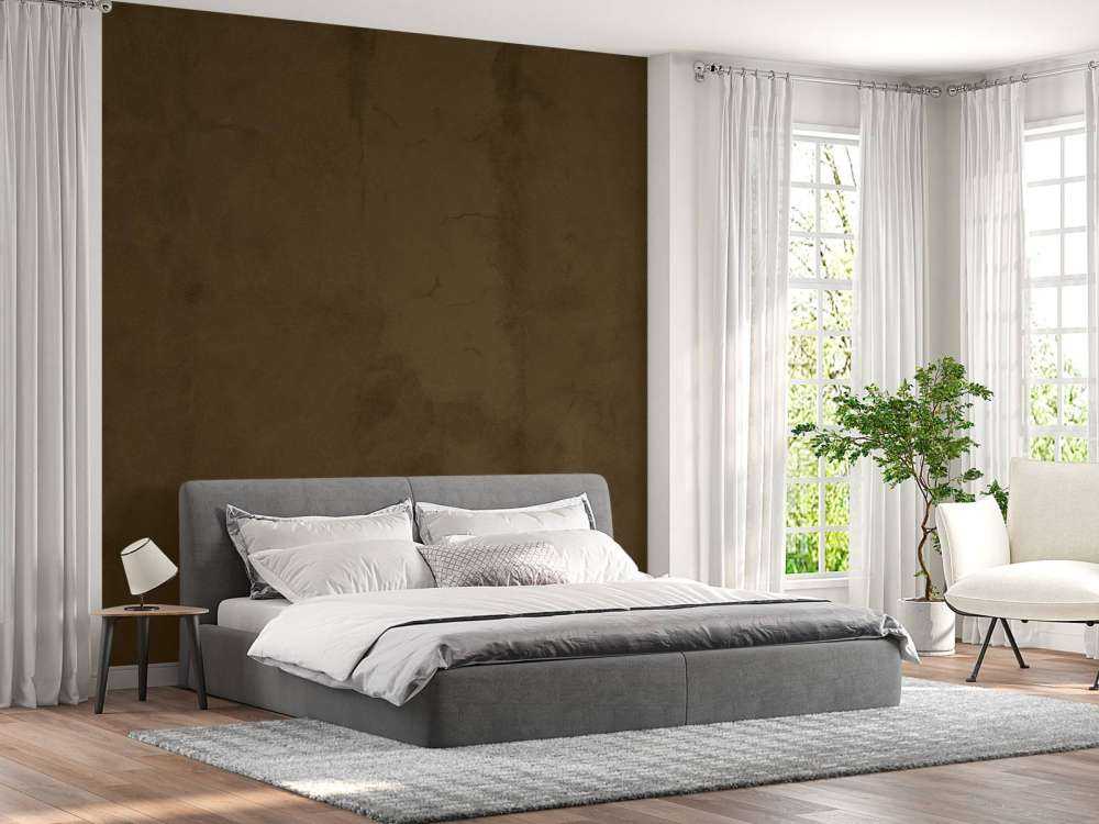 Olive brown concrete