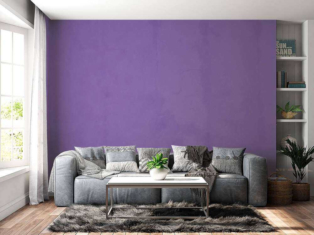 French lilac purple concrete