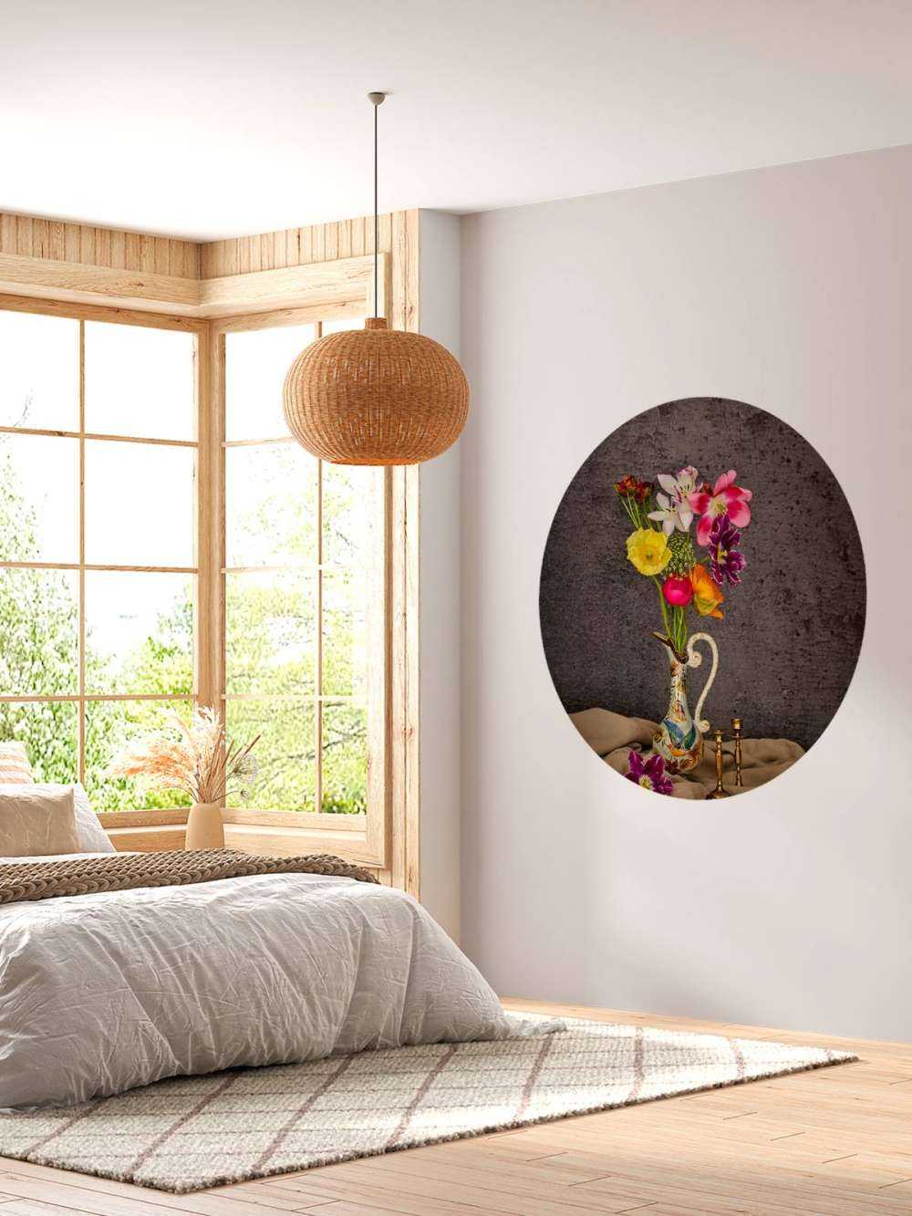 Flowers in classic vase