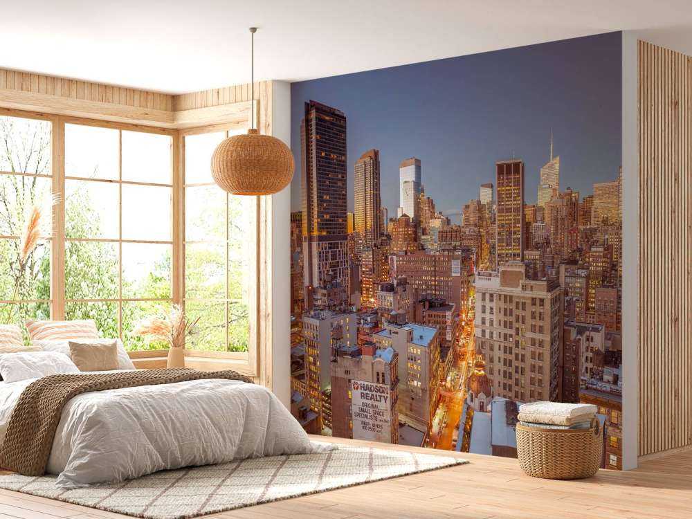 New York in the evening