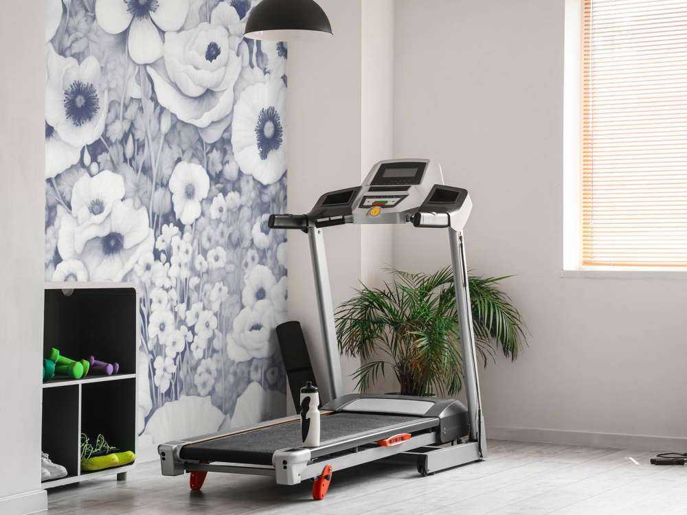 Poppy Tale Monochrome Blue