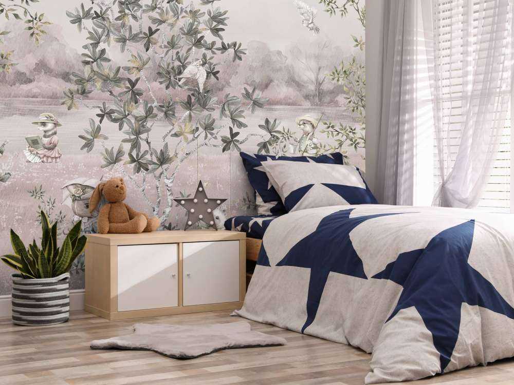 Vintage Animals - Pink