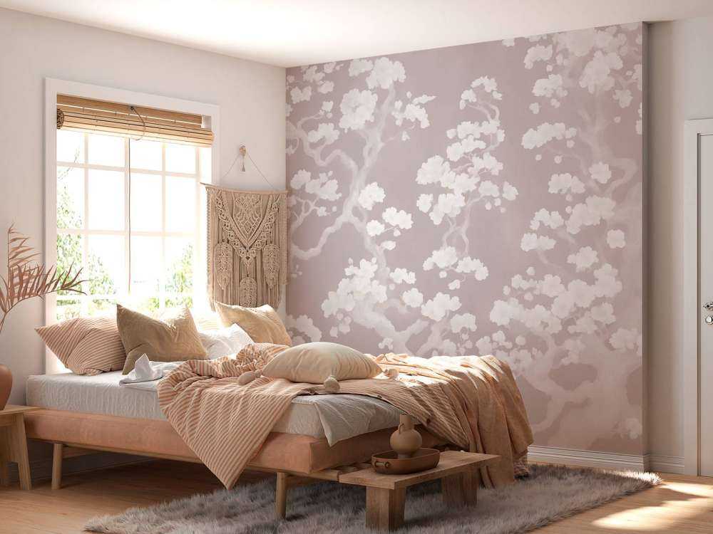 Wonderful blooming forest - pink