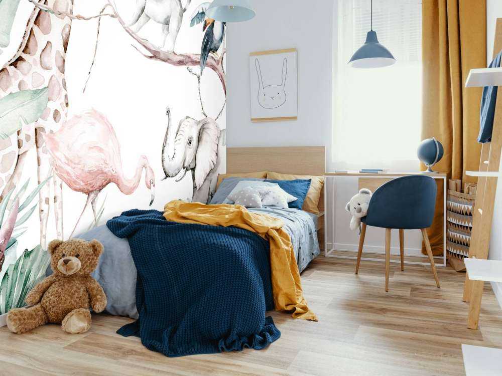 Watercolour African animals