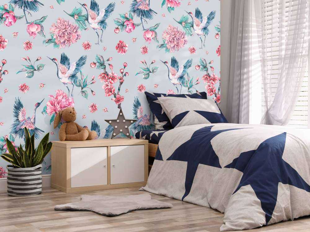 Vrolijke kraanvogels