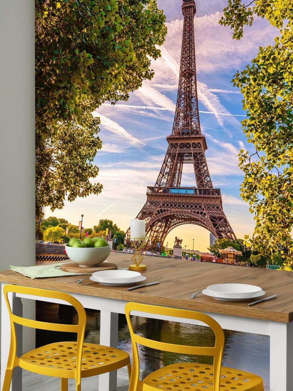 Eiffel Tower and the Seine