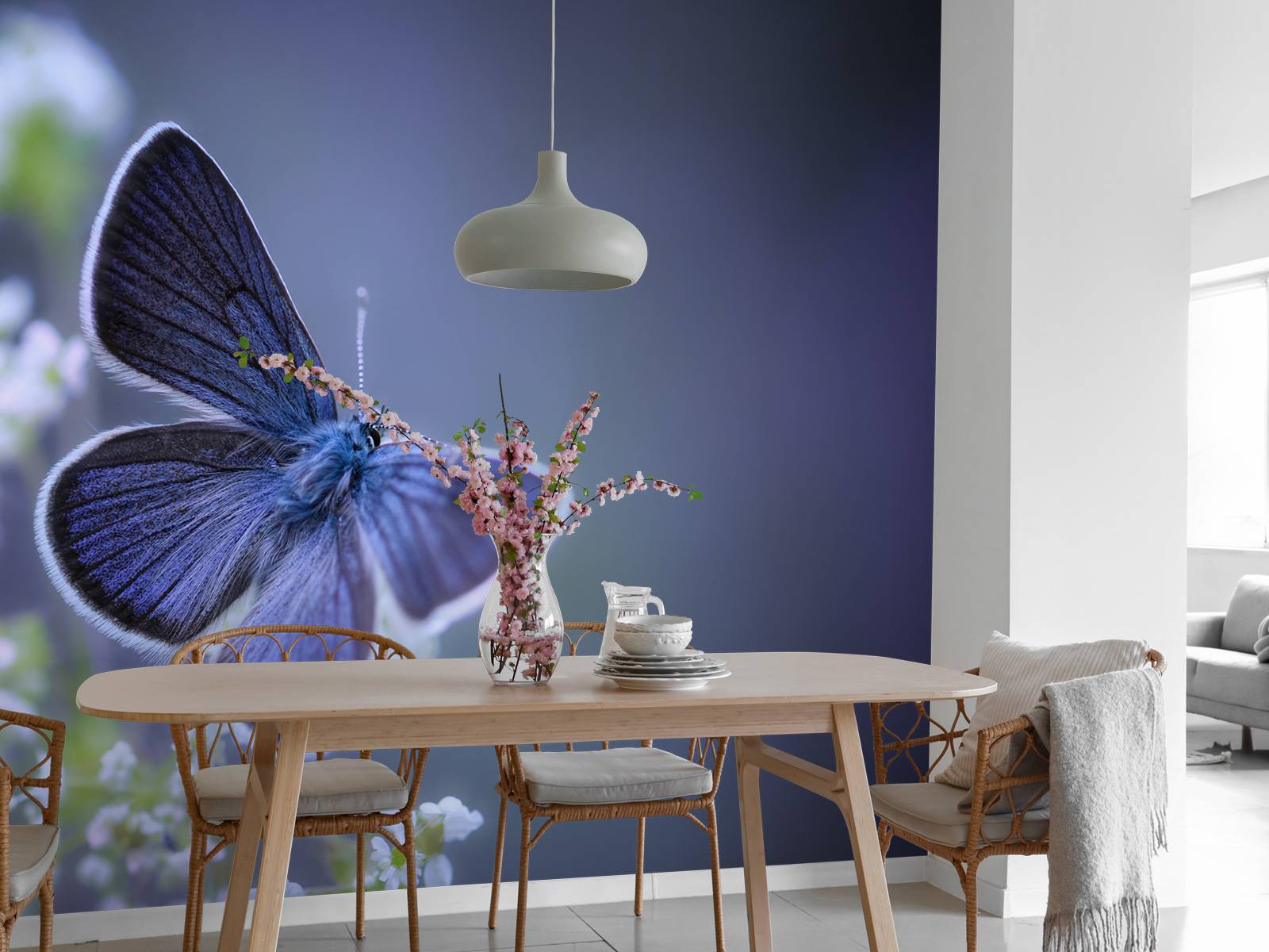 Blue butterfly