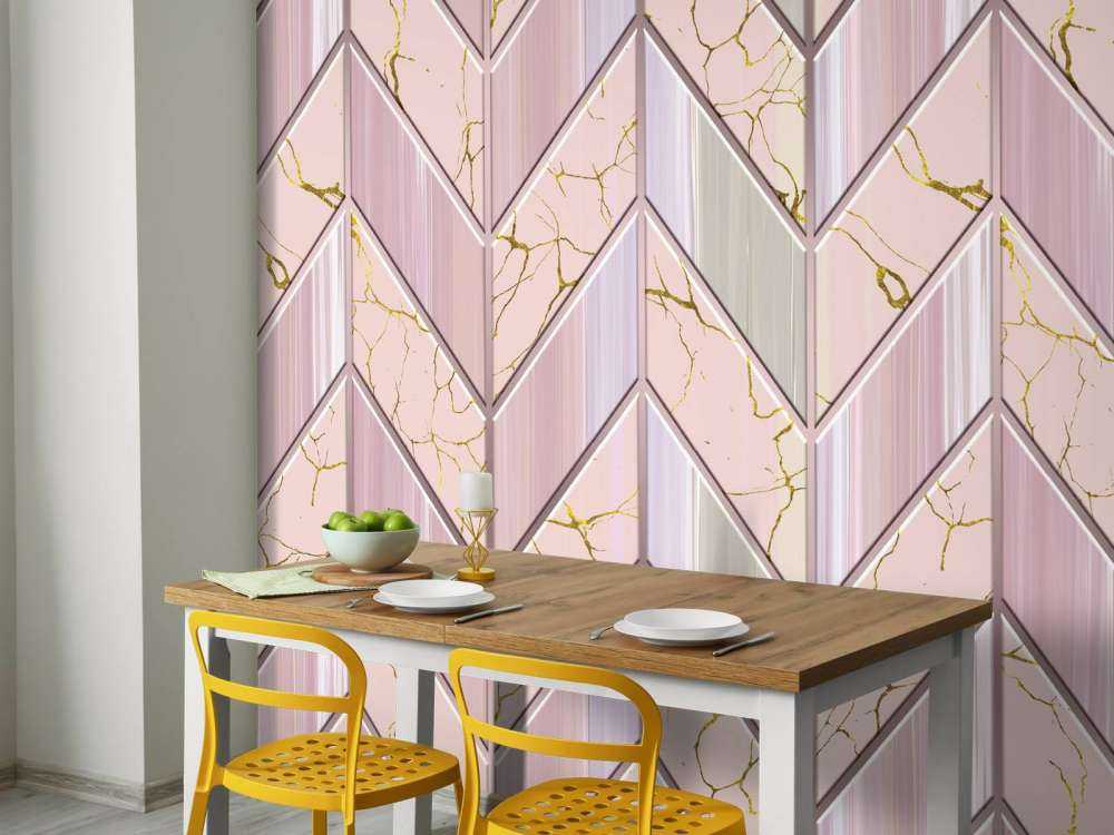 Tile pattern pink