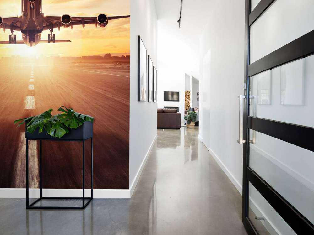 Photo wallpaper airplane