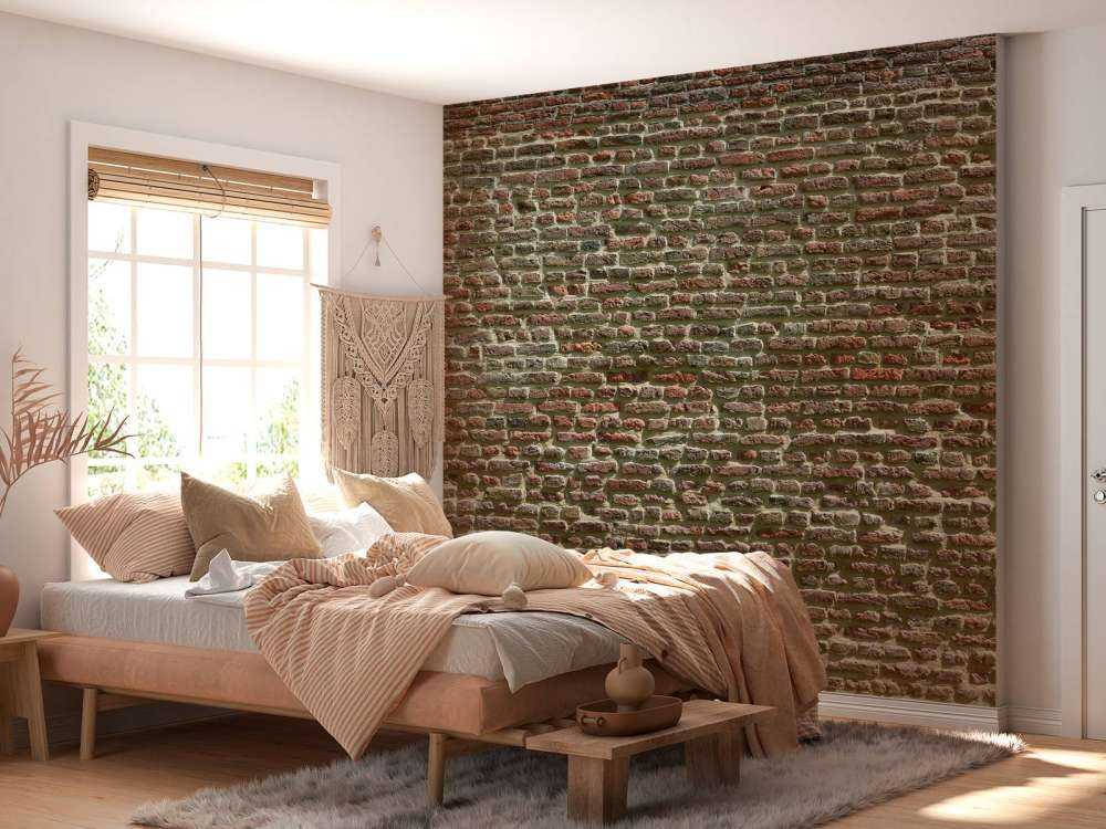 Wall of old bricks