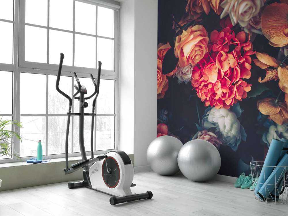 Vintage bouquet of roses