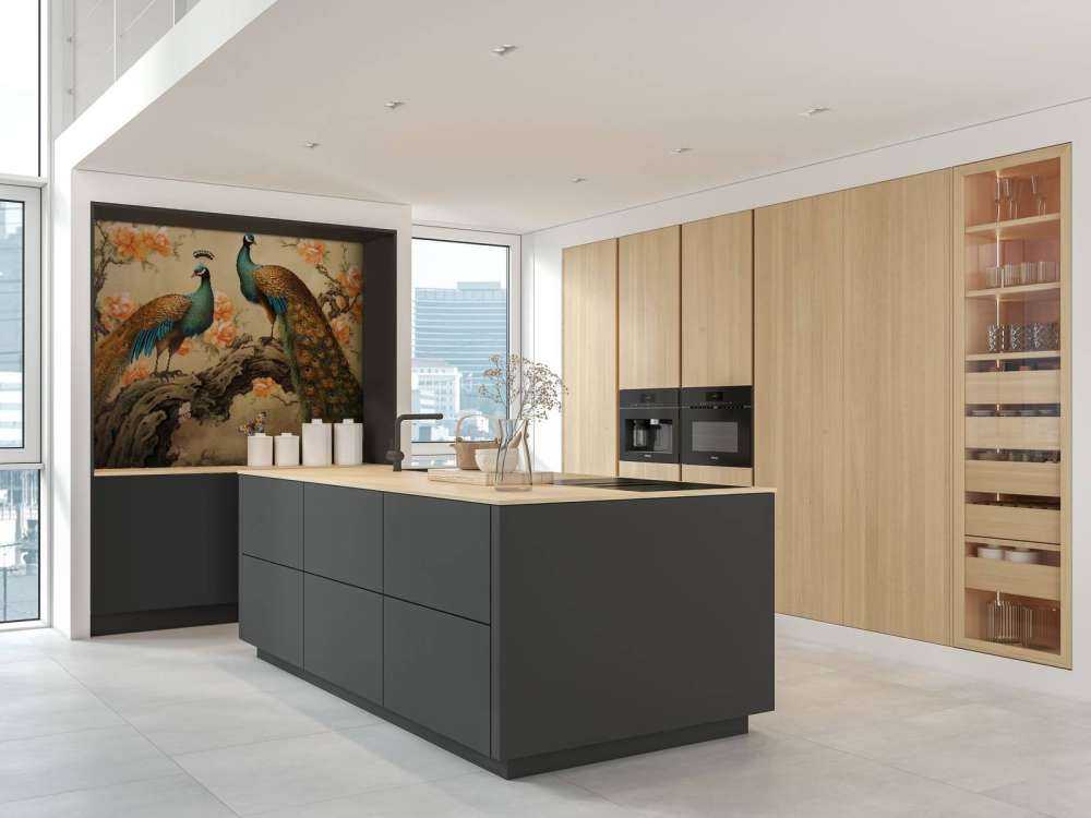 Peacock Dance in Blossom Glow