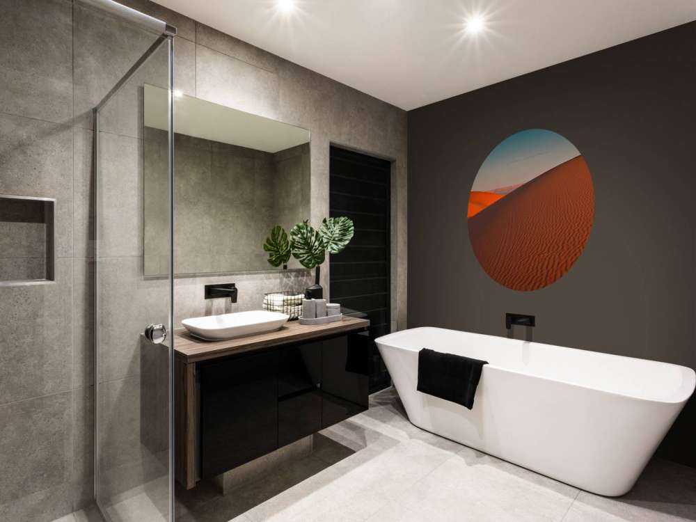 Sand dunes in the Sahara desert