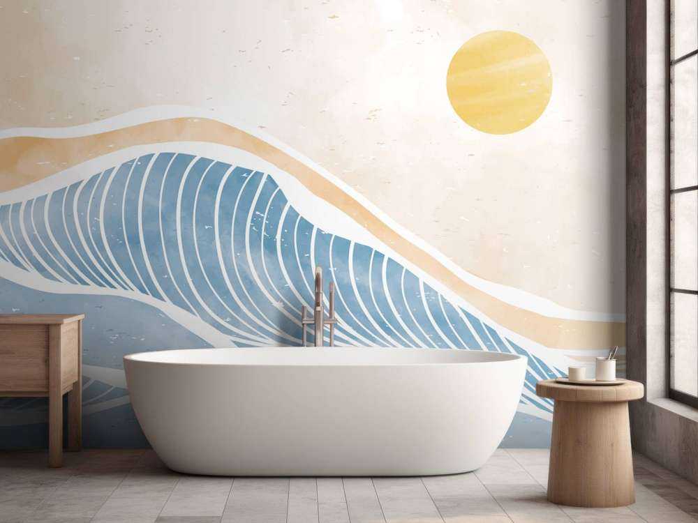 Blue waves for the sun